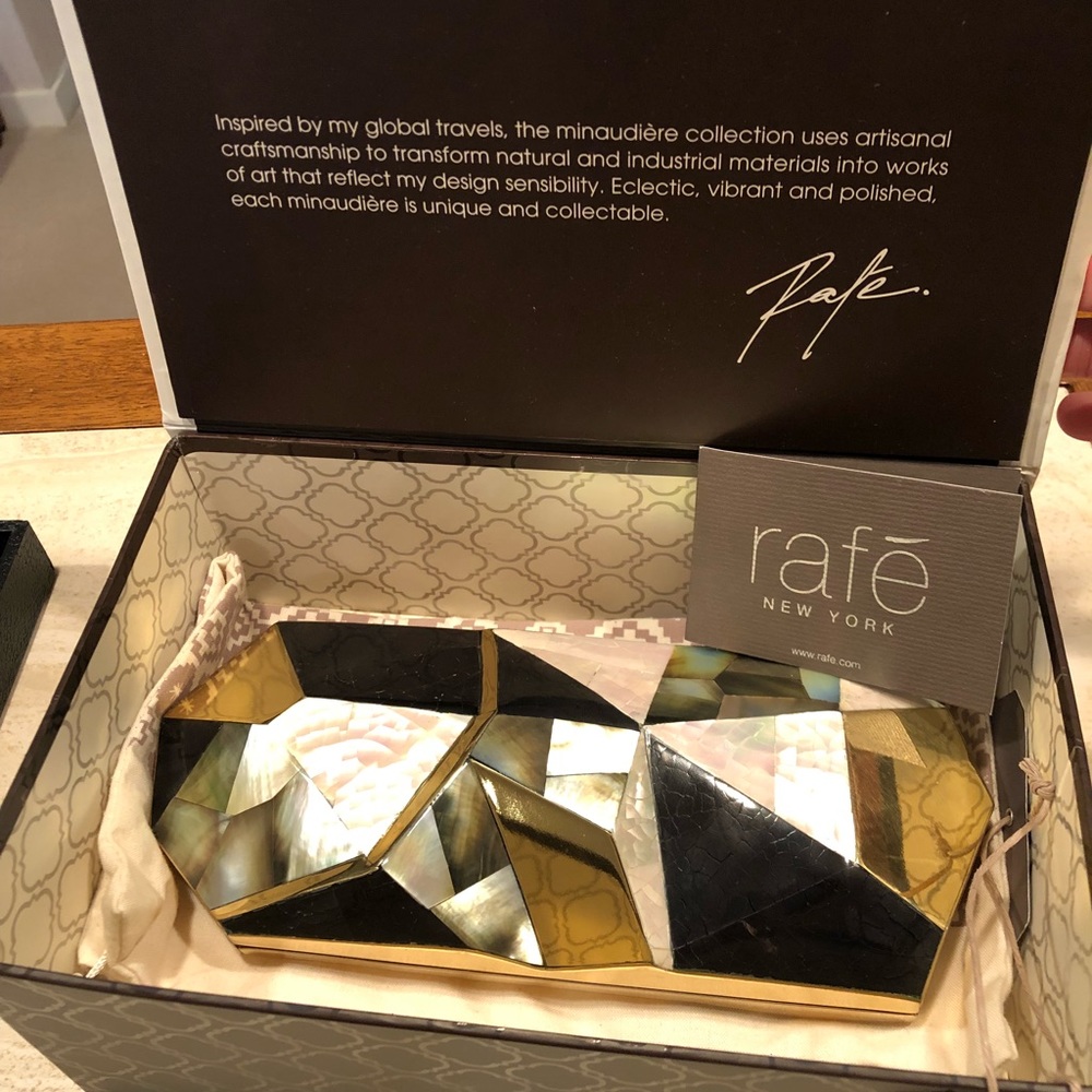 Rafé mosaic clutch